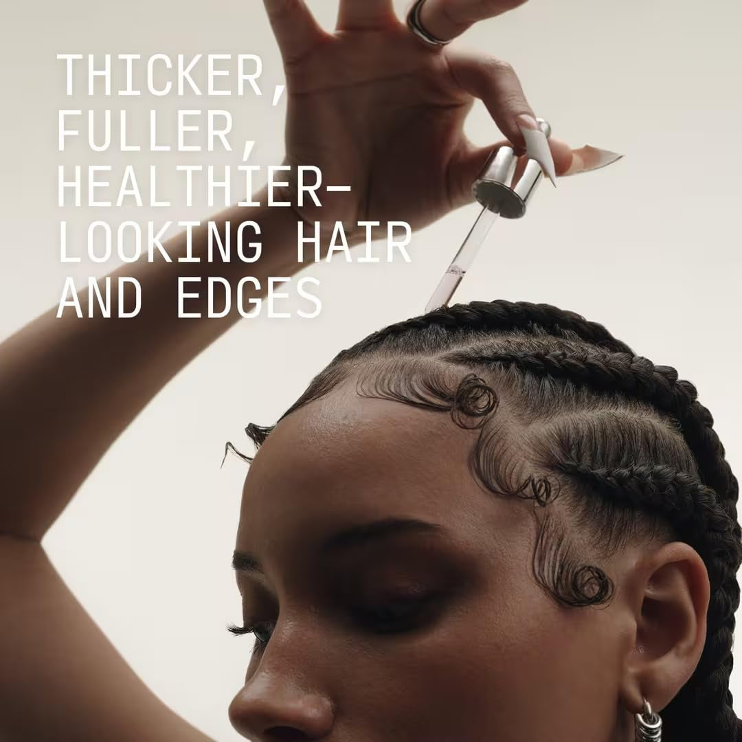 Cécred Restoring Hair & Edge Drops – 50ml | Peptide-Infused Hair Serum for Fuller, Healthier Hair