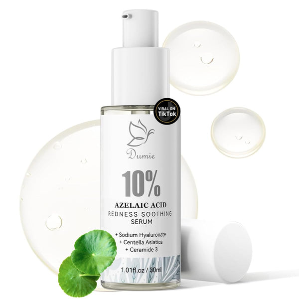 Dumie 10% Azelaic Acid Redness Soothing Serum – 30ml | Calms Redness & Strengthens Skin Barrier