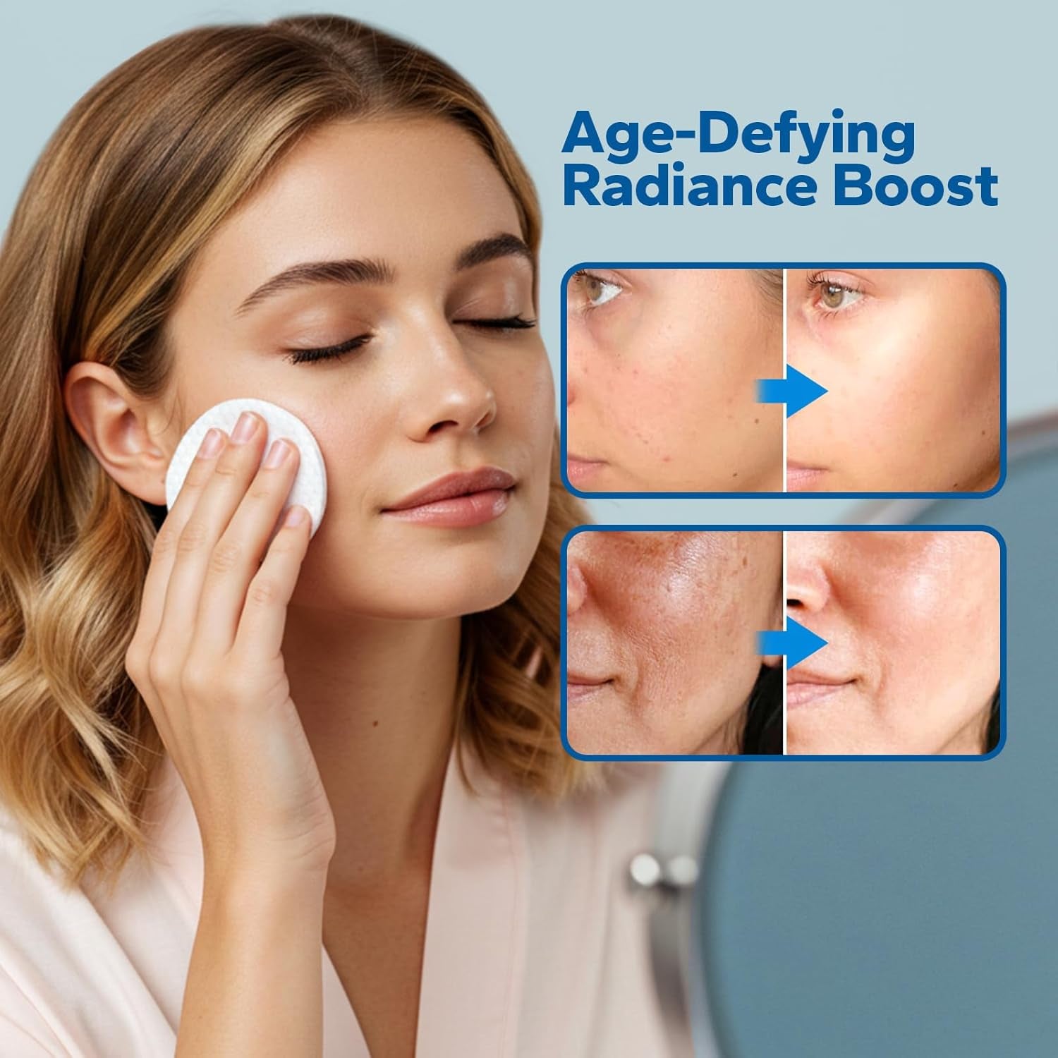 SilkyShark Glycolic Acid 20% Pads - 60 Pads