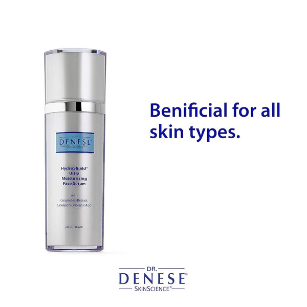 Dr. Denese SkinScience HydroShield Ultra Moisturizing Face Serum – 120ml | Advanced Hydration, Lipid Barrier & Anti-Ageing Care