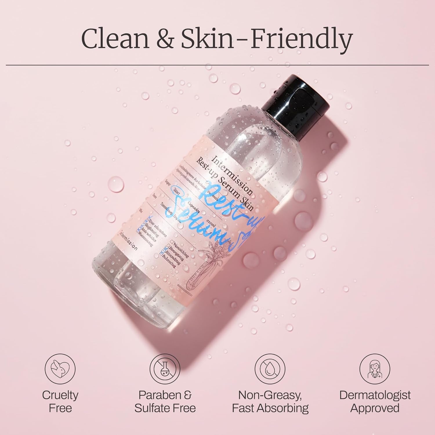 Intermission Rest-Up Serum Skin – 290ml | Hydrating Body Serum for Rest, Recovery & Radiant Skin