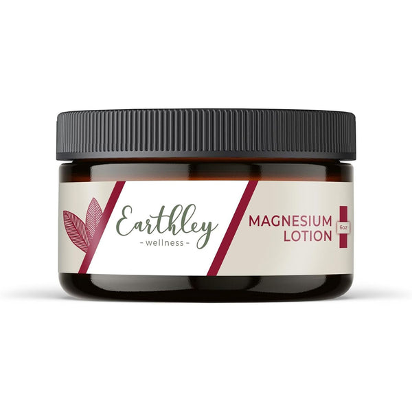 Earthley Wellness Magnesium Lotion  - Original Lavender, 177ml