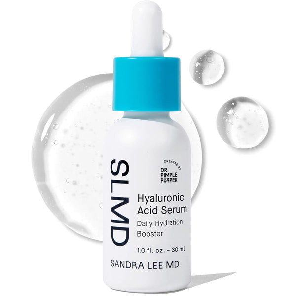SLMD by Dr. Pimple Popper Hyaluronic Acid Serum – 30ml | Lightweight, Deep Hydration for Smooth, Dewy Skin