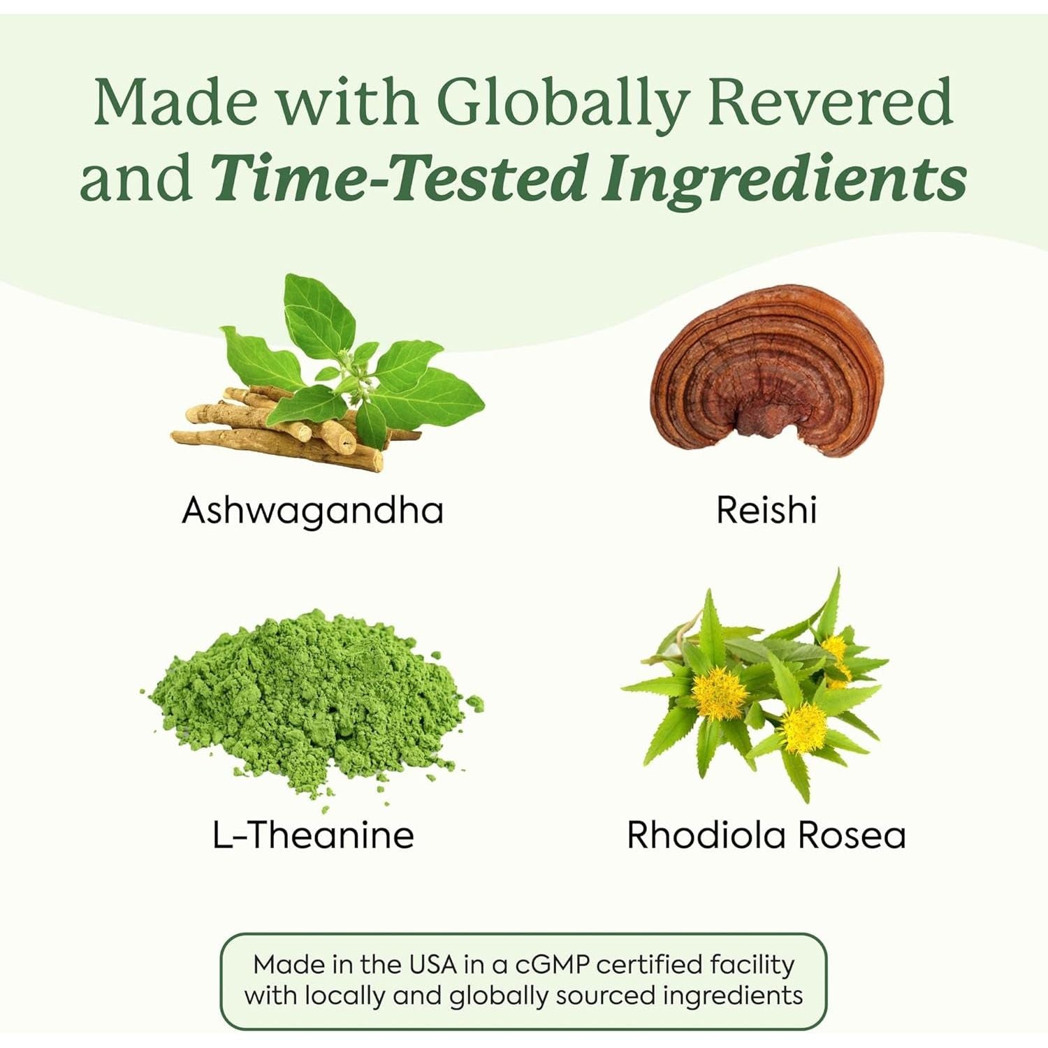 Plant People WonderCalm Mushroom Gummies – 60 Gummies | Stress Relief & Mood Support with Ashwagandha, Reishi & L-Theanine