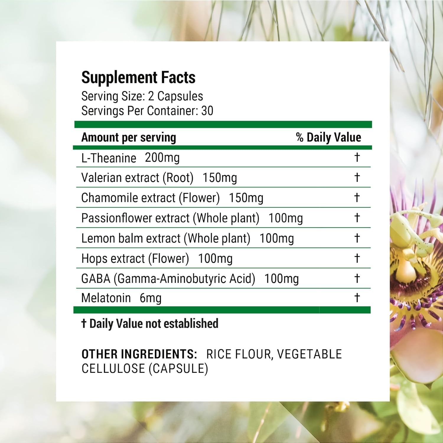 Nested Naturals Luna Gentle Sleep Supplement – 60 Vegan Capsules | Natural Sleep Aid with Melatonin, Valerian Root & L-Theanine