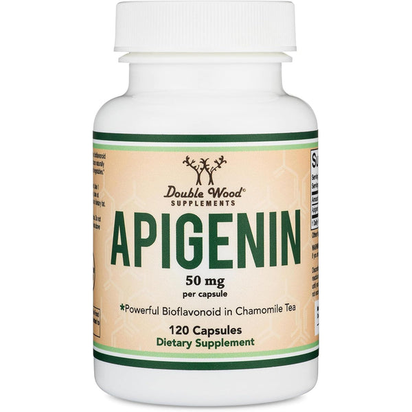 Double Wood Supplements Apigenin Supplement - 120 Capsules