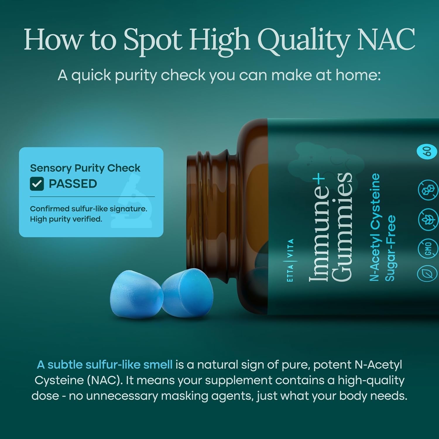 Etta Vita Immune+ Gummies - 60 Gummies