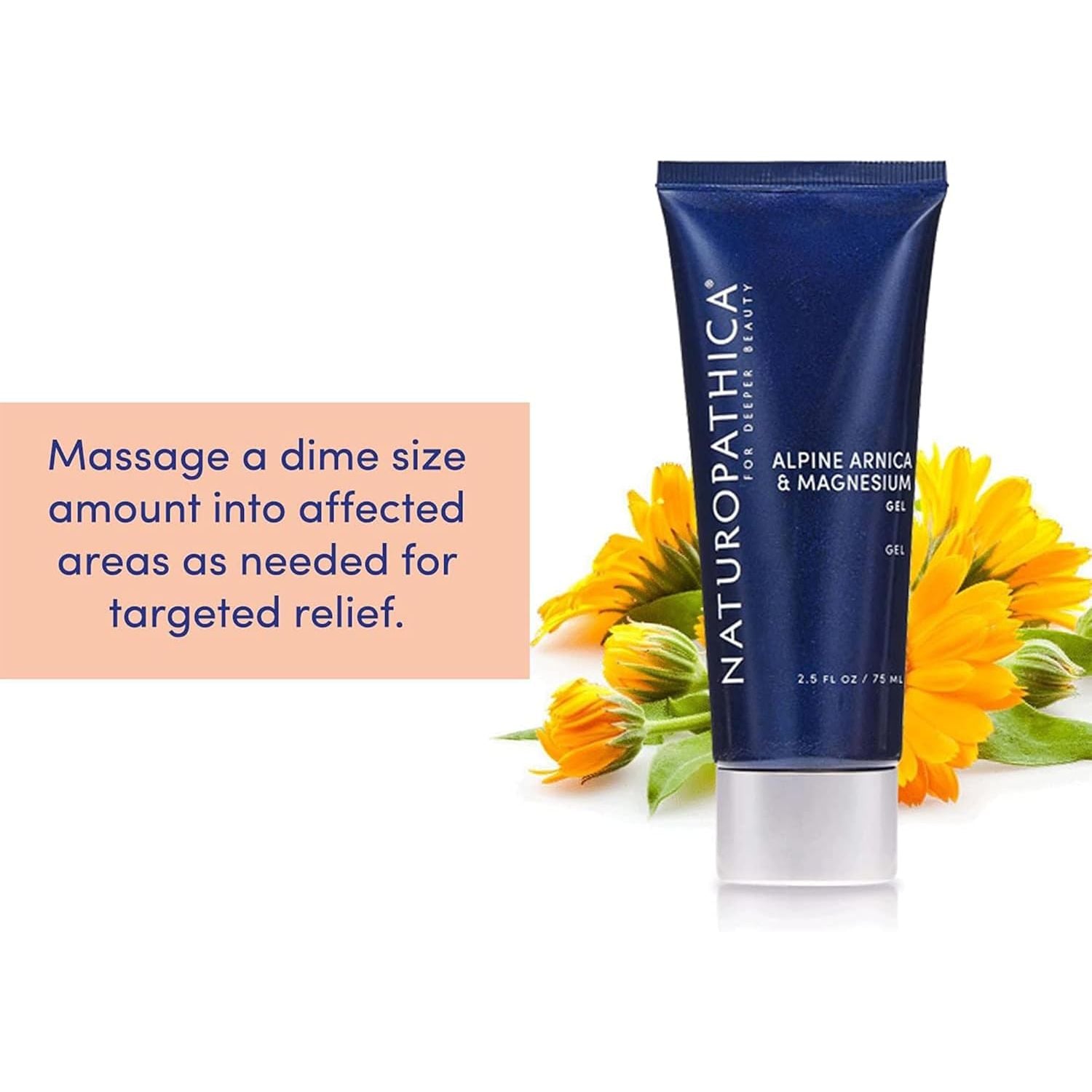 Naturopathica Alpine Arnica & Magnesium Gel – 75ml | Cooling Muscle & Joint Relief
