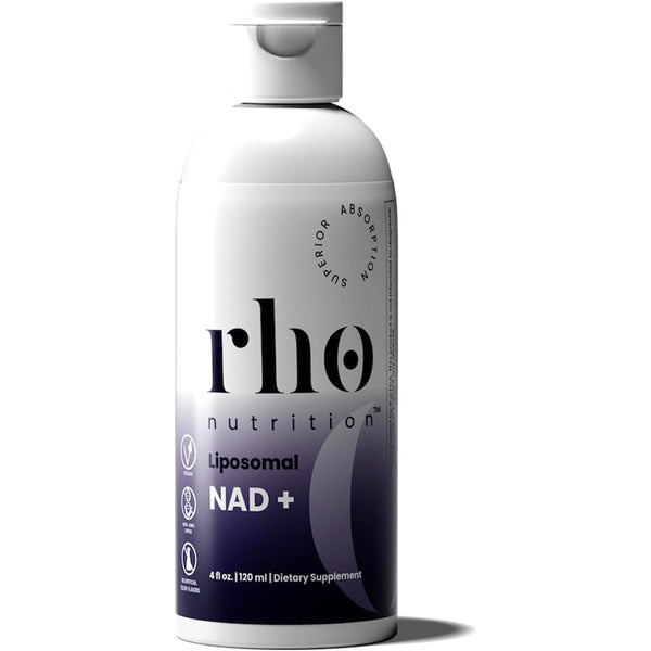 Rho Nutrition Liposomal NAD+ Supplement – 120ml | Advanced Cellular Energy & Anti-Aging Support
