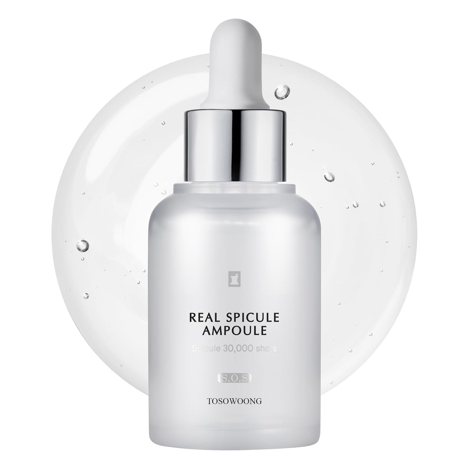 Real Spicule Ampoule with 30,000 Shots, Niacinamide, Panthenol, Liquid Skin Booster Serum, Pore Minimizer, Exfoliating, Dead Skin Cells, Skin Texture, Korean Skincare, 30Ml, 1.01 Fl. Oz.