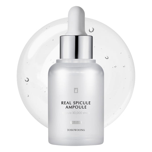 Real Spicule Ampoule with 30,000 Shots, Niacinamide, Panthenol, Liquid Skin Booster Serum, Pore Minimizer, Exfoliating, Dead Skin Cells, Skin Texture, Korean Skincare, 30Ml, 1.01 Fl. Oz.