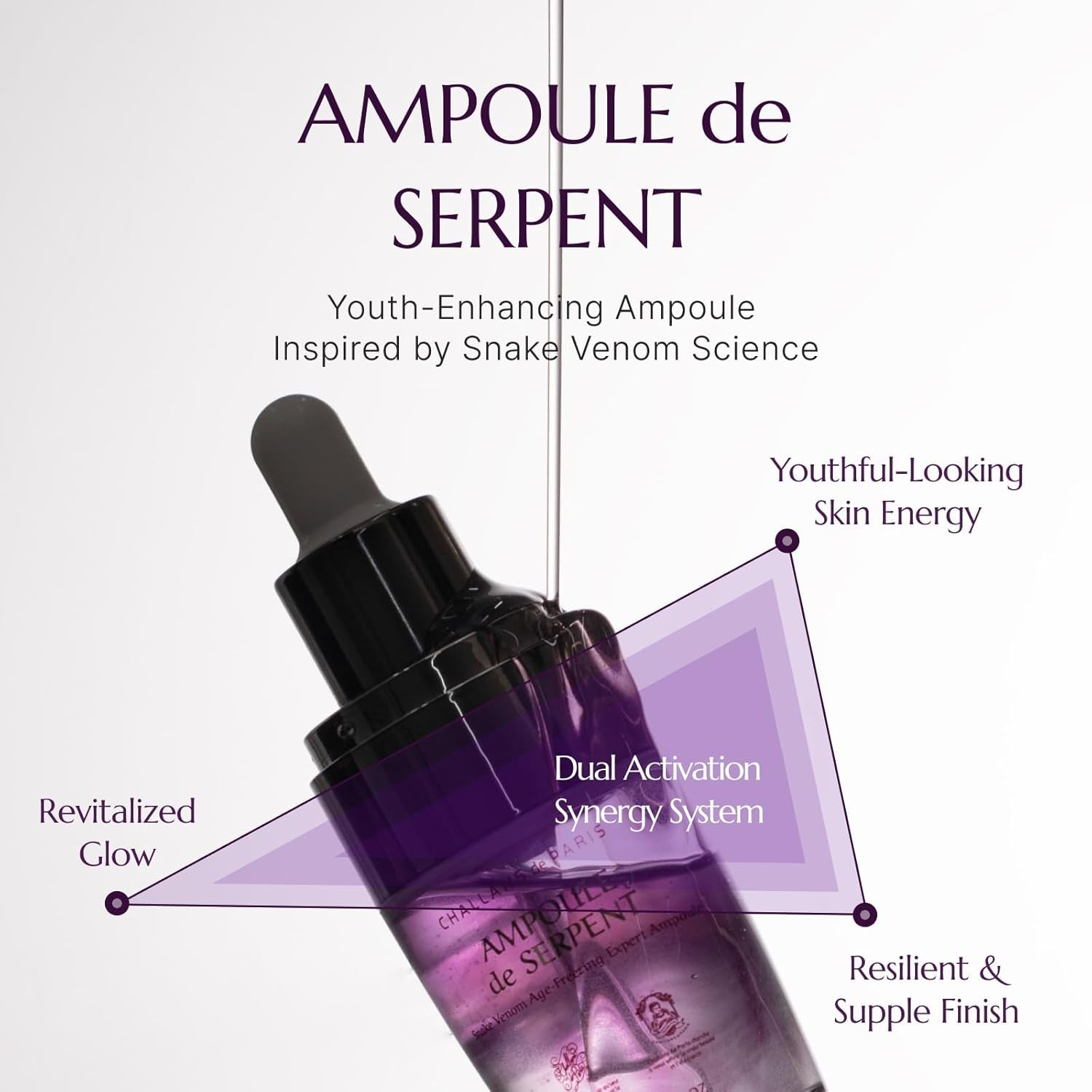 CHALLANS de PARIS Ampoule de Serpent - 30ml