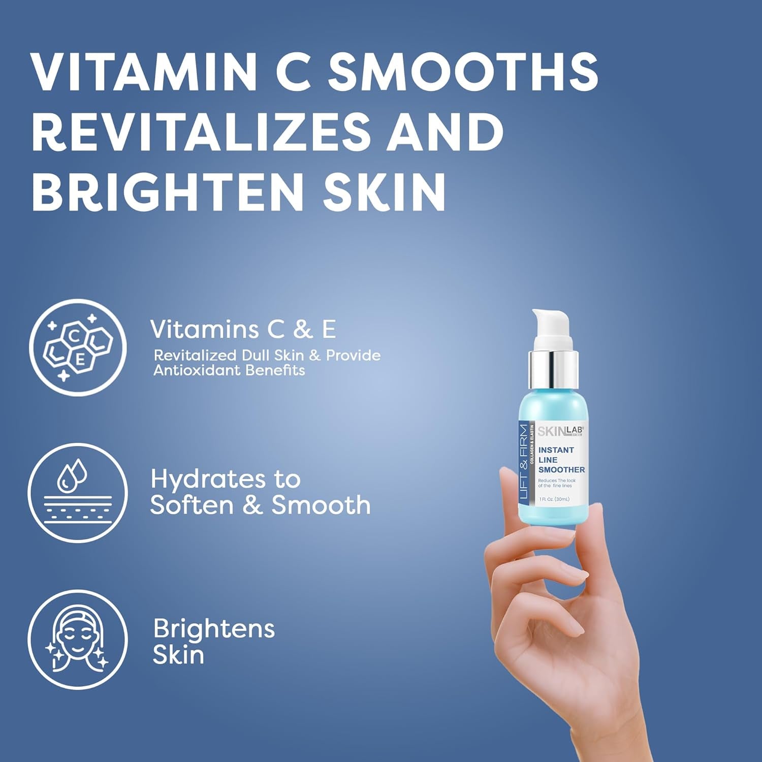Skinlab Lift & Firm Instant Line Smoother, 30 Ml (1 Fl. Oz)