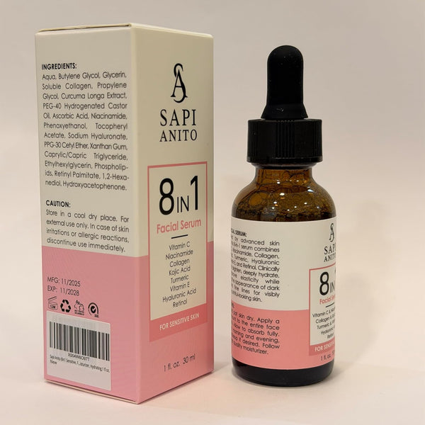 SA Sapi Anito 8In1 Facial Serum For Sensitive Skin - 30ml