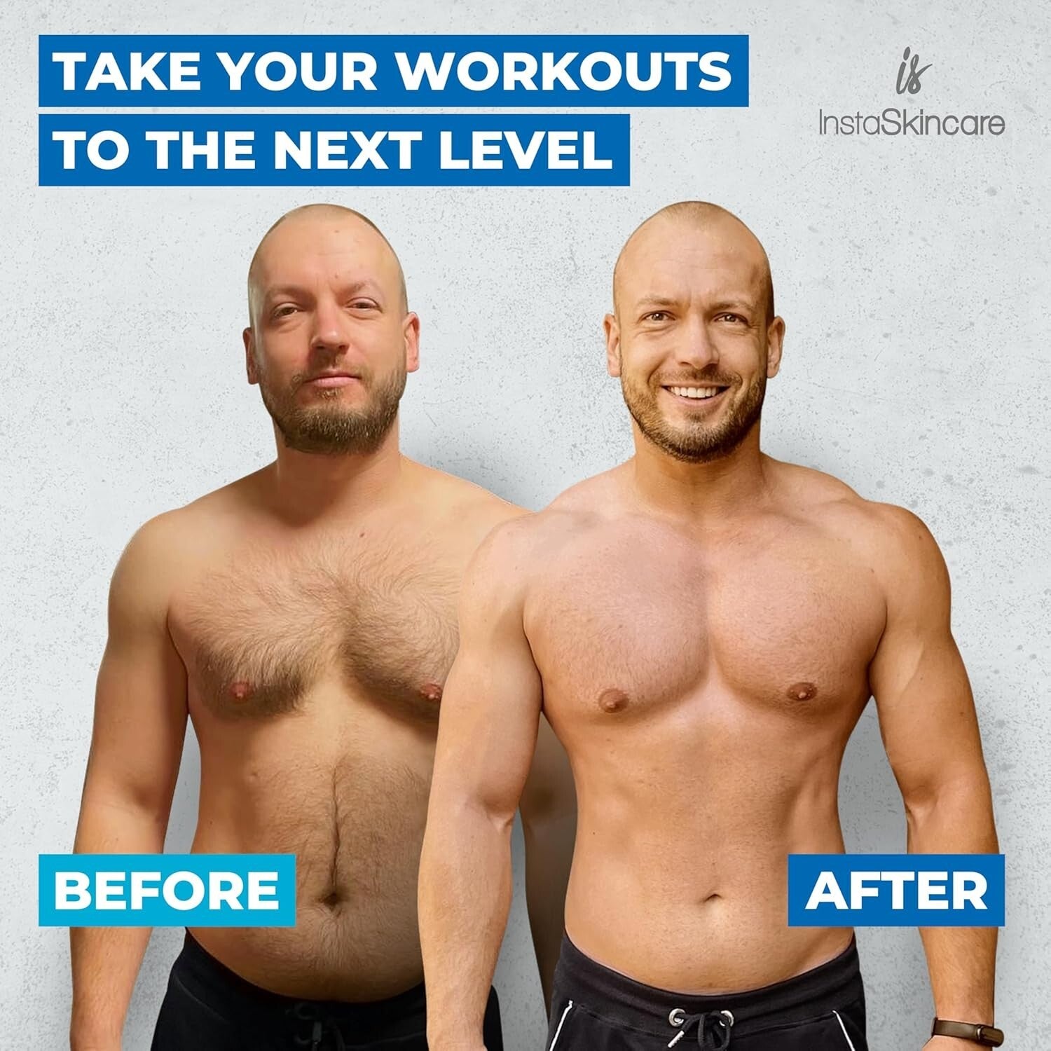 instaskincare Creatine Monohydrate Powder – 5000mg | Pure Micronized Creatine for Muscle Gain, Energy & Strength - 500g