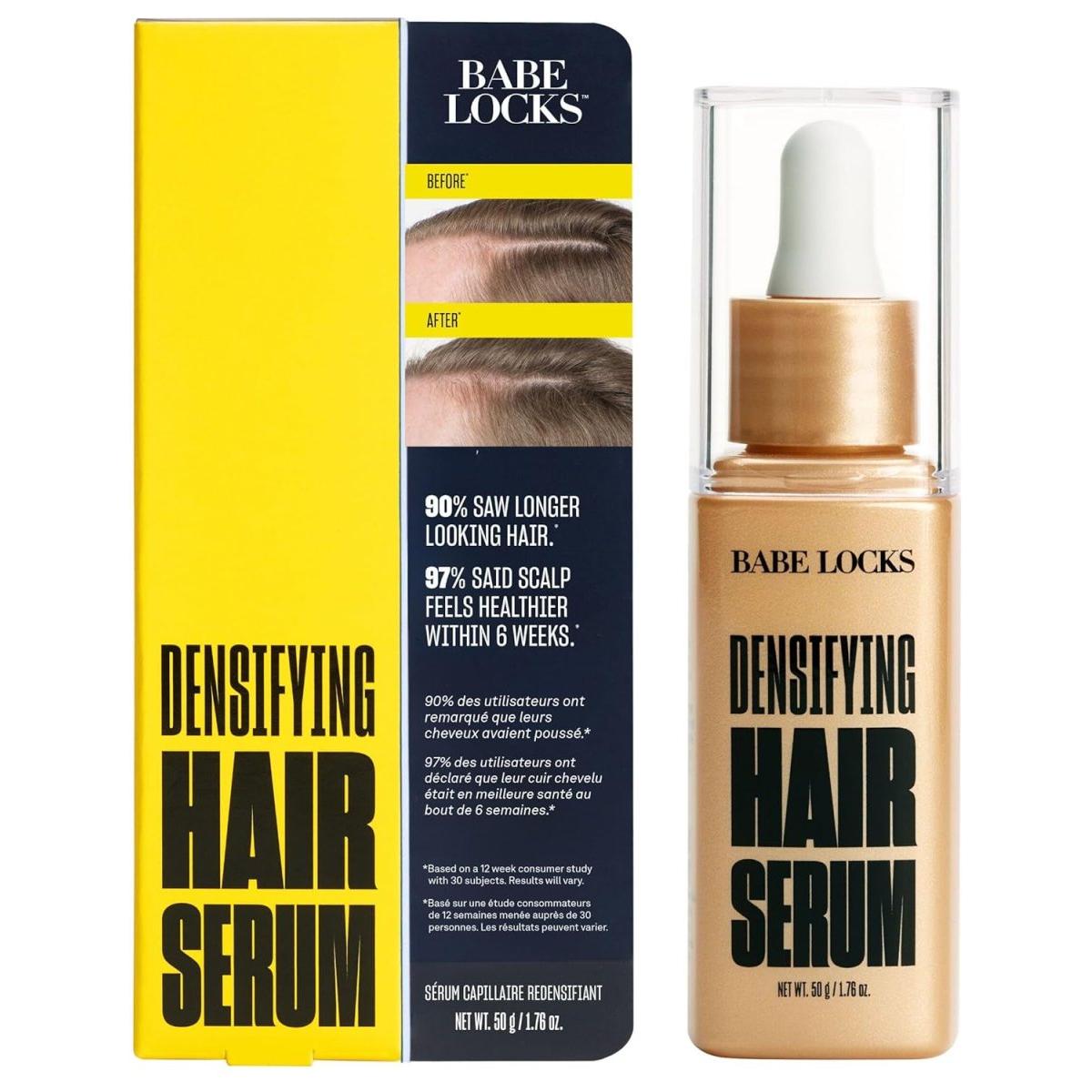 Babe Locks Densifying Hair Serum Promotes Thickness in Thinning Hair & Hair Loss - 50g - Glam Global UK