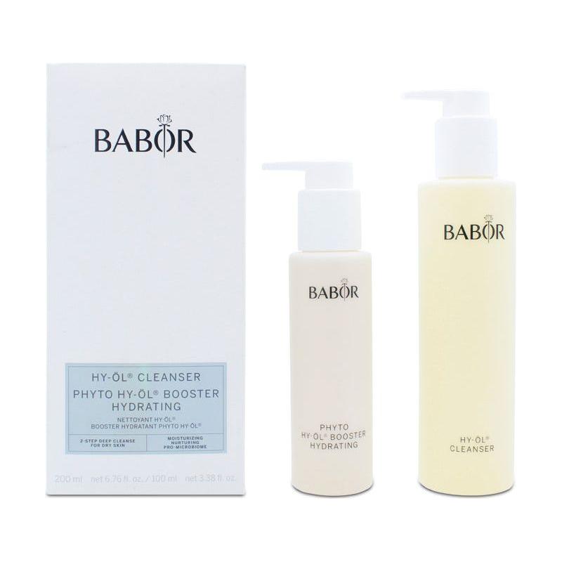 Babor HY - OL Cleanser & Phyto HY - OL Booster Hydrating Set for Dry Skin - Glam Global UK