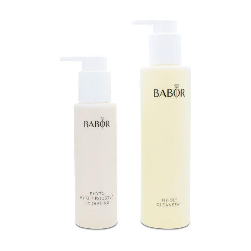 Babor HY - OL Cleanser & Phyto HY - OL Booster Hydrating Set for Dry Skin - Glam Global UK