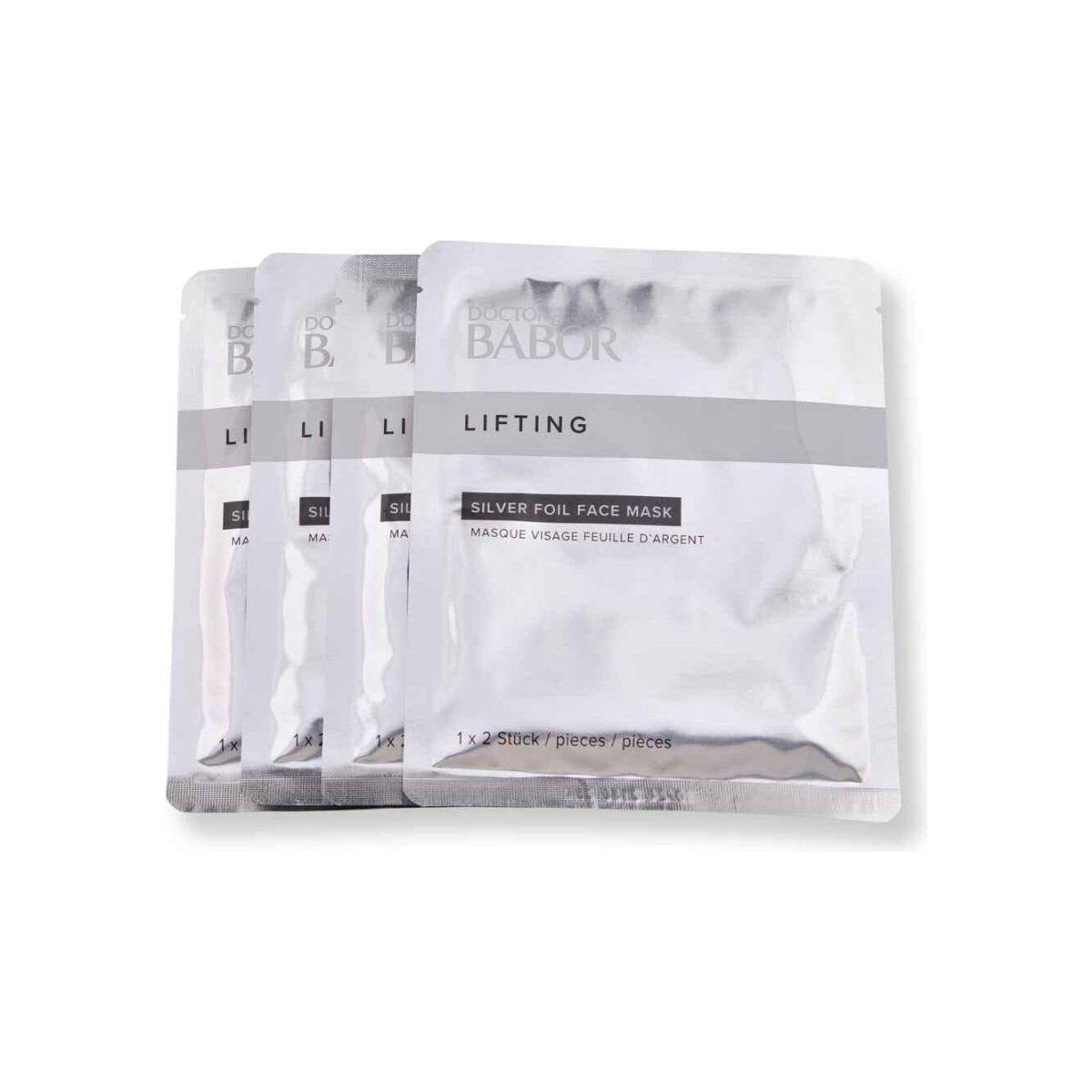 Babor Lifting Rx Silver Foil Face Mask 4 Ct - Glam Global UK