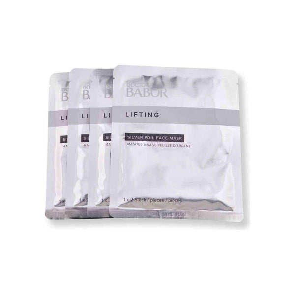 Babor Lifting Rx Silver Foil Face Mask 4 Ct - Glam Global UKBabor