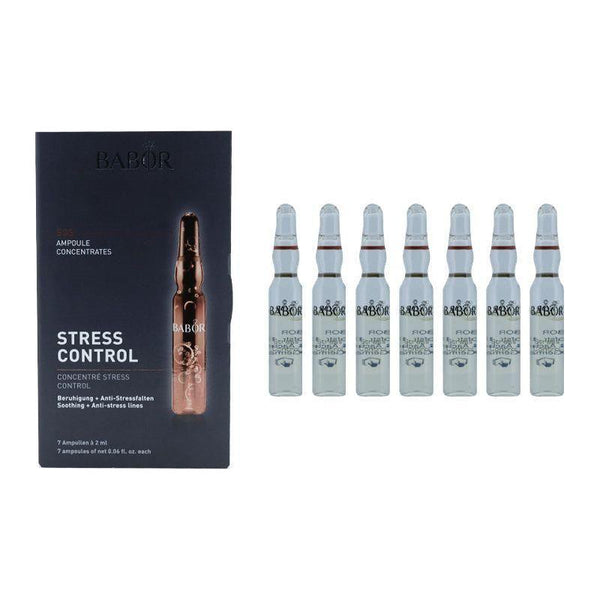 Babor SOS Ampoule Concentrates Stress Control - Glam Global UKBabor