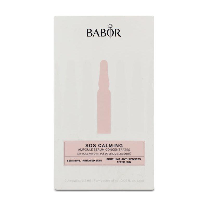 Babor SOS Calming Ampoule Serum Concentrates 7 x 2ml - Glam Global UK