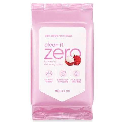BANILA CO Clean It Zero Lychee Vita Cleansing Tissue 30 Sheets - Glam Global UKBANILA CO