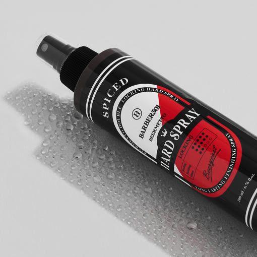 BARBER501 BEER METTO LOCKING HARD SPRAY 200ml - Glam Global UKBARBER501