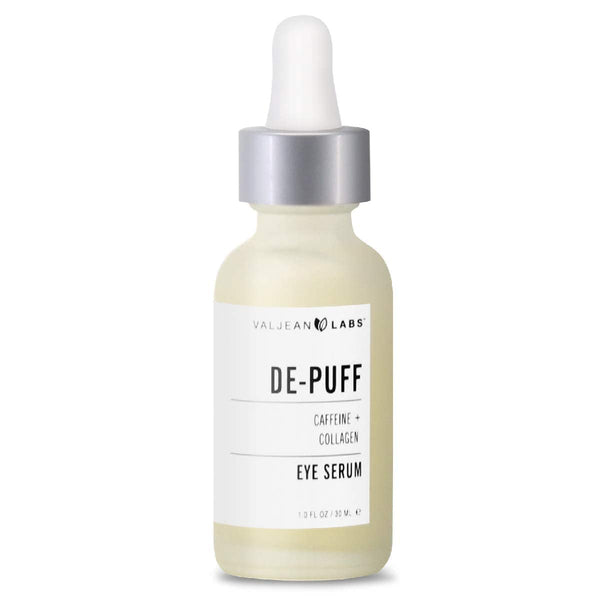 VALJEAN LABS De-Puff Caffeine + Collagen Eye Serum – 30ml | Reduce Puffiness & Firm Skin