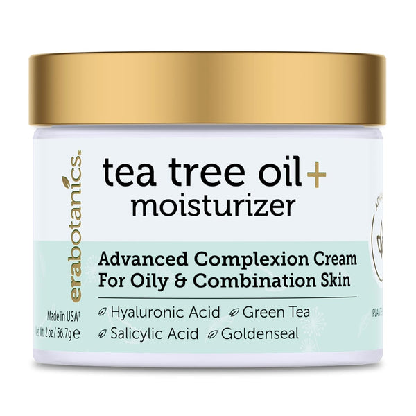 Era Organics Tea Tree Oil + Moisturizer – 60ml | Blemish Control & Oil Balancing Cream