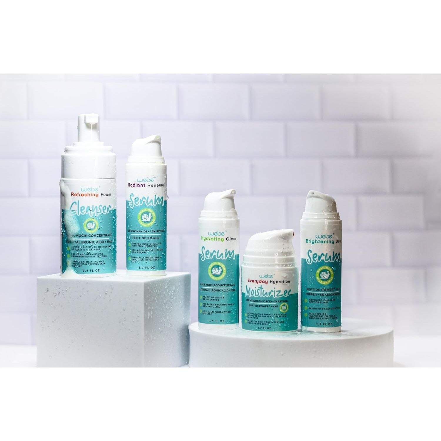 WEBE Everyday Hydration Moisturizer – 50ml | Multi-Peptide Anti-Aging & Deep Hydration