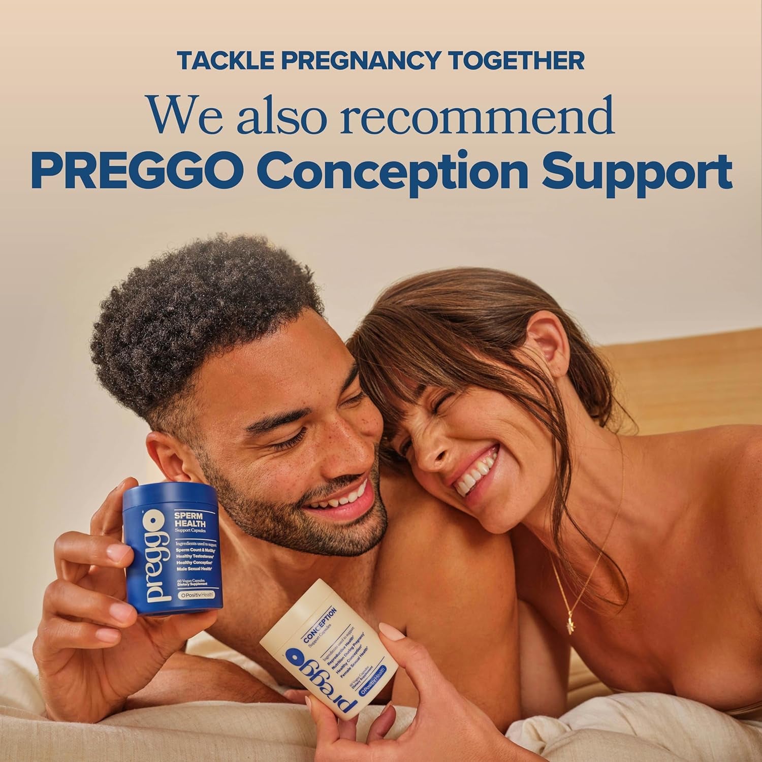 O Positiv Preggo Sperm Health Capsules for Men – 60 Vegan Capsules | OBGYN-Formulated Male Fertility Support with Tongkat Ali, NAC & Alpha Lipoic Acid