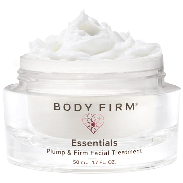 BODY FIRM Essentials Plump & Firm Facial Treatment – 50ml | Overnight Hydration & Wrinkle-Smoothing Formula
