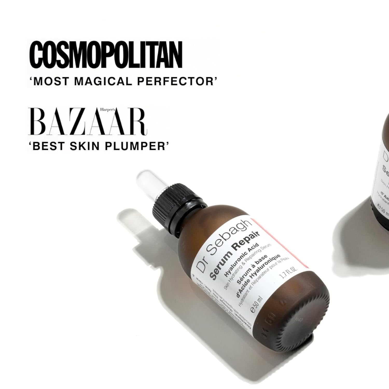Dr Sebagh Serum Repair – 50ml | Intensive Hydrating & Anti-Wrinkle Serum with Hyaluronic Acid