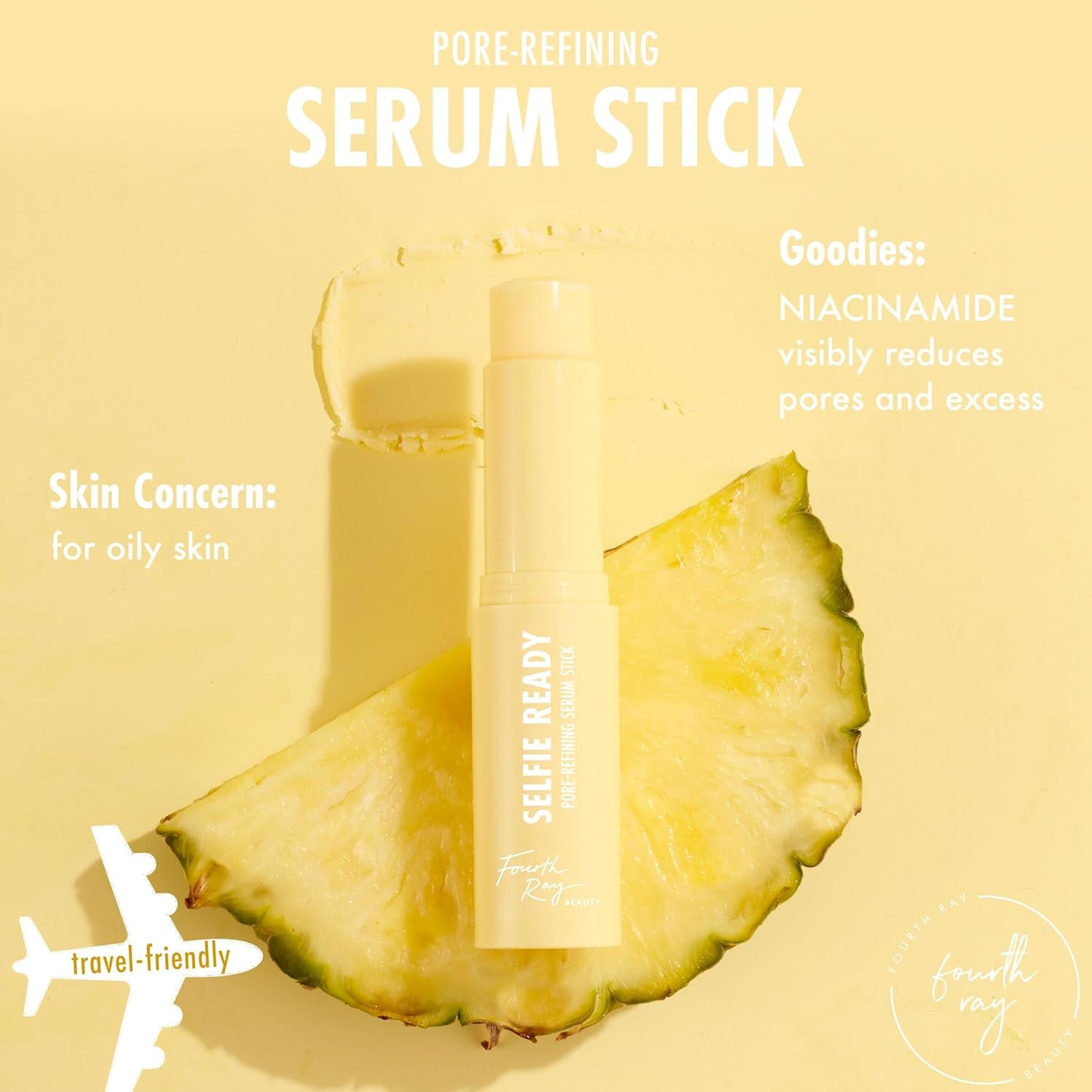 ColourPop Selfie Ready Pore-Refining Serum Stick – 8g | Travel-Friendly, Pore-Minimizing Skincare