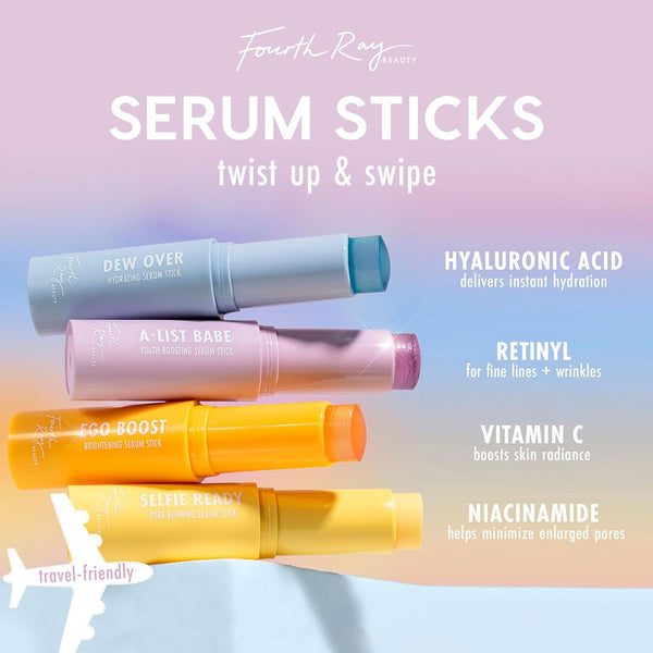 ColourPop Ego Boost Brightening Serum Stick – 7g | Vitamin C Glow-On-The-Go