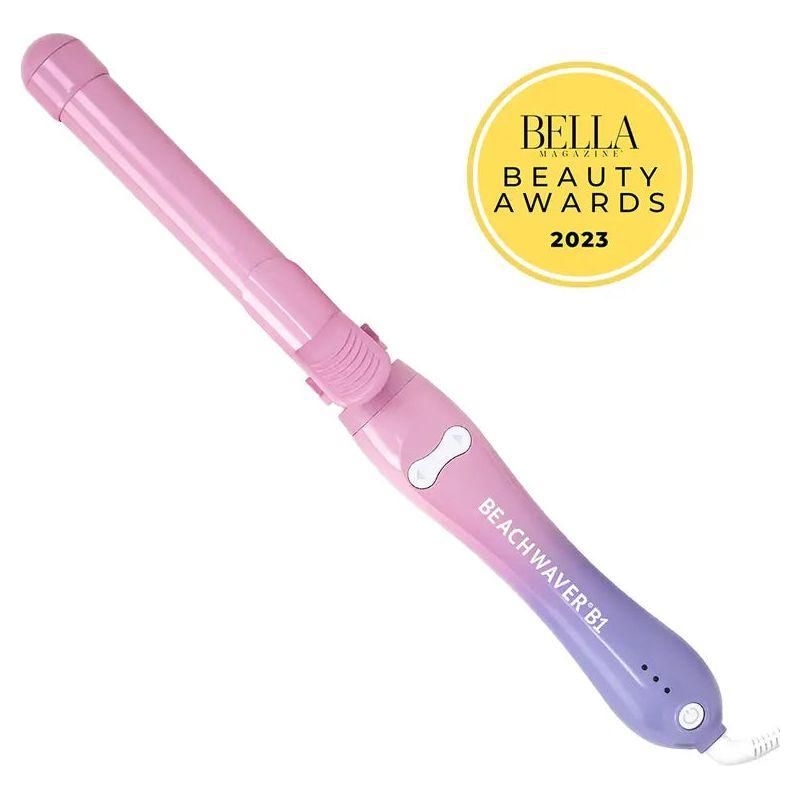 Beachwaver B1 Rotating Curling Iron - Pink Sunset - Glam Global UK