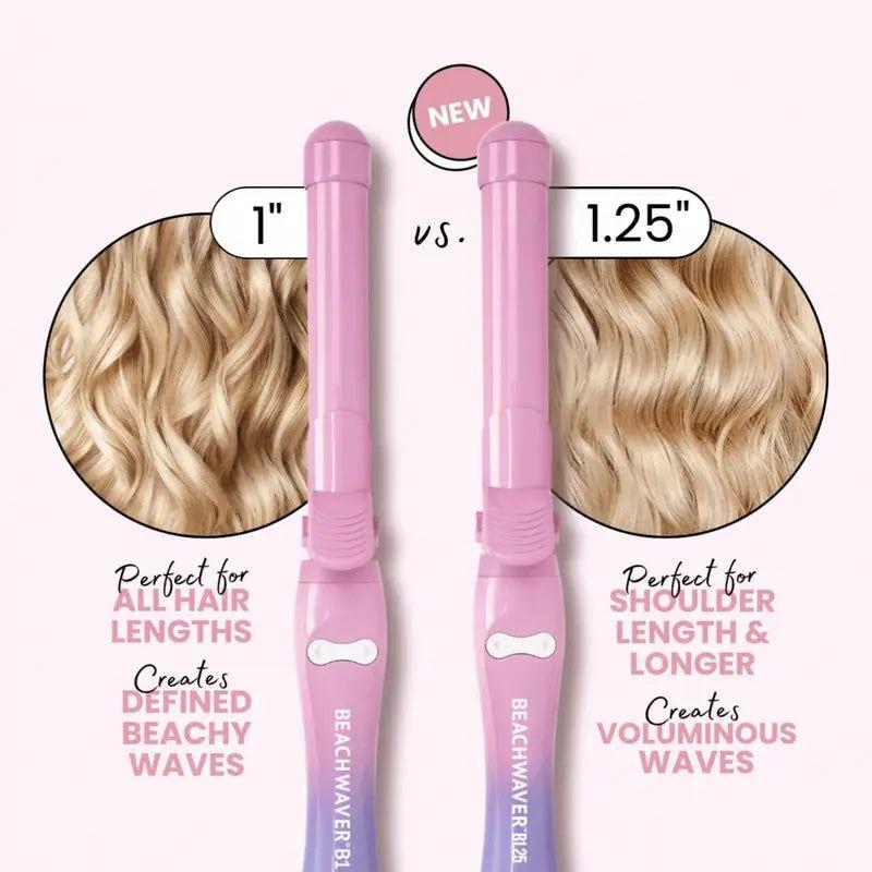 Beachwaver Neon B1 + Pink Sunset B1.25 BOGO - Glam Global UK