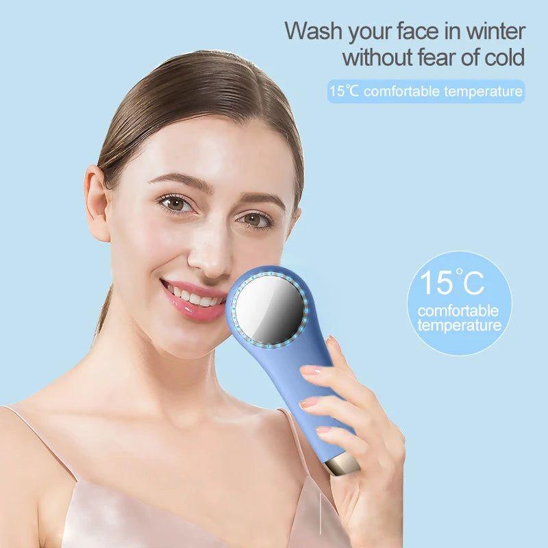 Beauty Cleanser Vibrating Electric Face Cleansing Brush - Glam Global UK