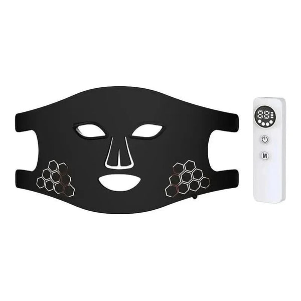 Beauty Mask Instrument Silicone LED with Four Color Light Therapy - Glam Global UKGlam Global UK