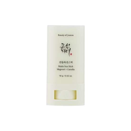 [Beauty of Joseon] Matte sun stick : Mugwort + Camelia 18g (SPF50+ PA++++) - Glam Global UK