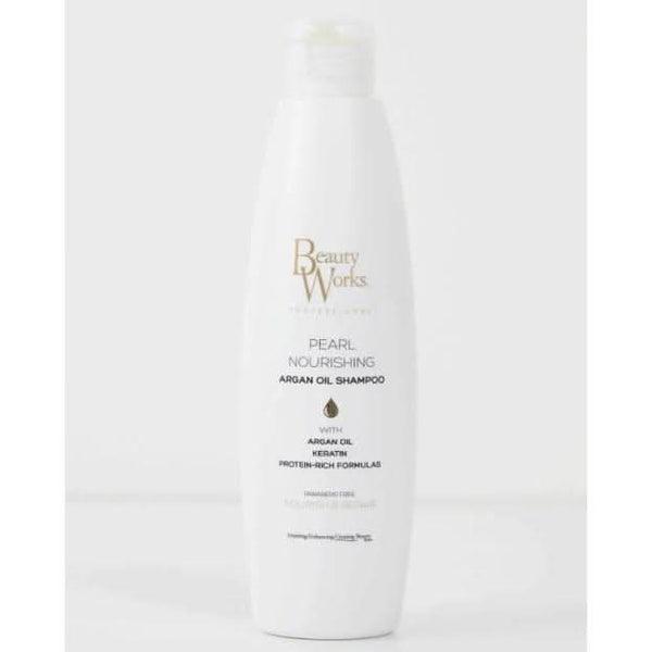 Beauty Works Pearl Nourishing Argan Shampoo 250ml - Glam Global UKBeauty Works