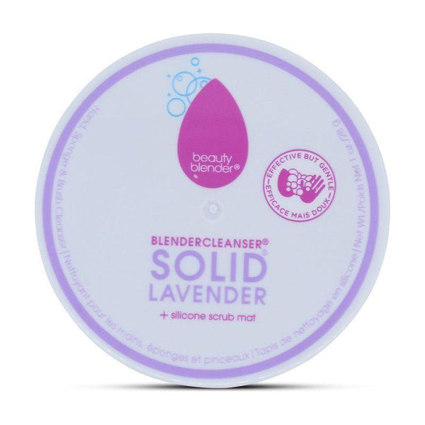 Beautyblender Blendercleanser Solid Lavender + Silicone Scrub Mat - Glam Global UKbeautyblender