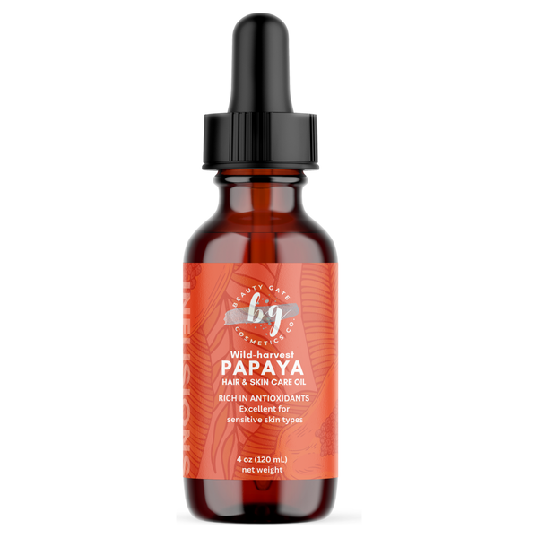 Beauty Gate Infused Papaya Oil  4 fl oz - 118 ml