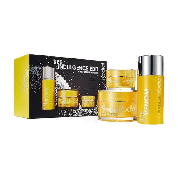 Rodial Bee Indulgence Edit | Three - Step Anti - Aging Kit with Bee Venom Bestsellers - Glam Global UKRodial