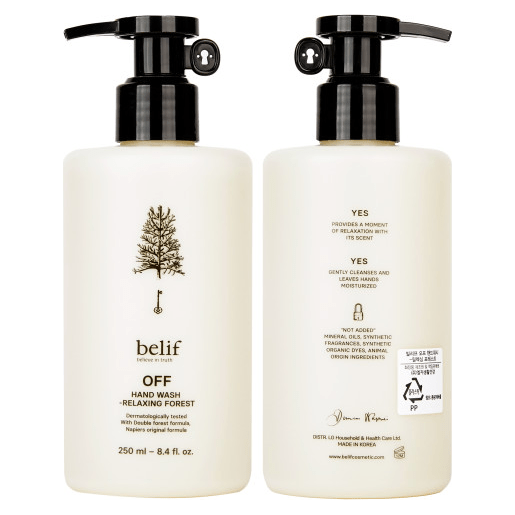 belif Off Hand Wash 250ml (2 - type) - Glam Global UK