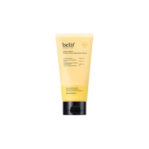 belif Super Knights Bright Toning Vegan Pack Cleanser 150ml - Glam Global UKbelif