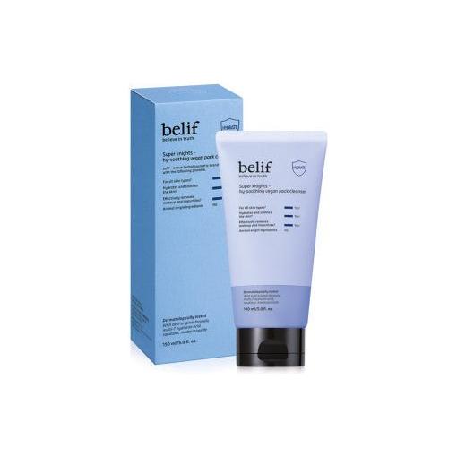 belif Super Knights Hy - soothing Vegan Pack Cleanser 150ml - Glam Global UKbelif