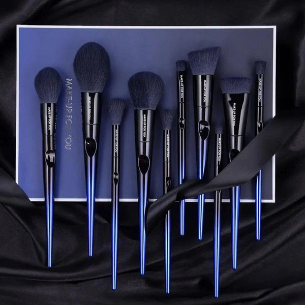 Belle & Rose™ Eternal Blue Brush Set Collection - Glam Global UKGlam Global UK