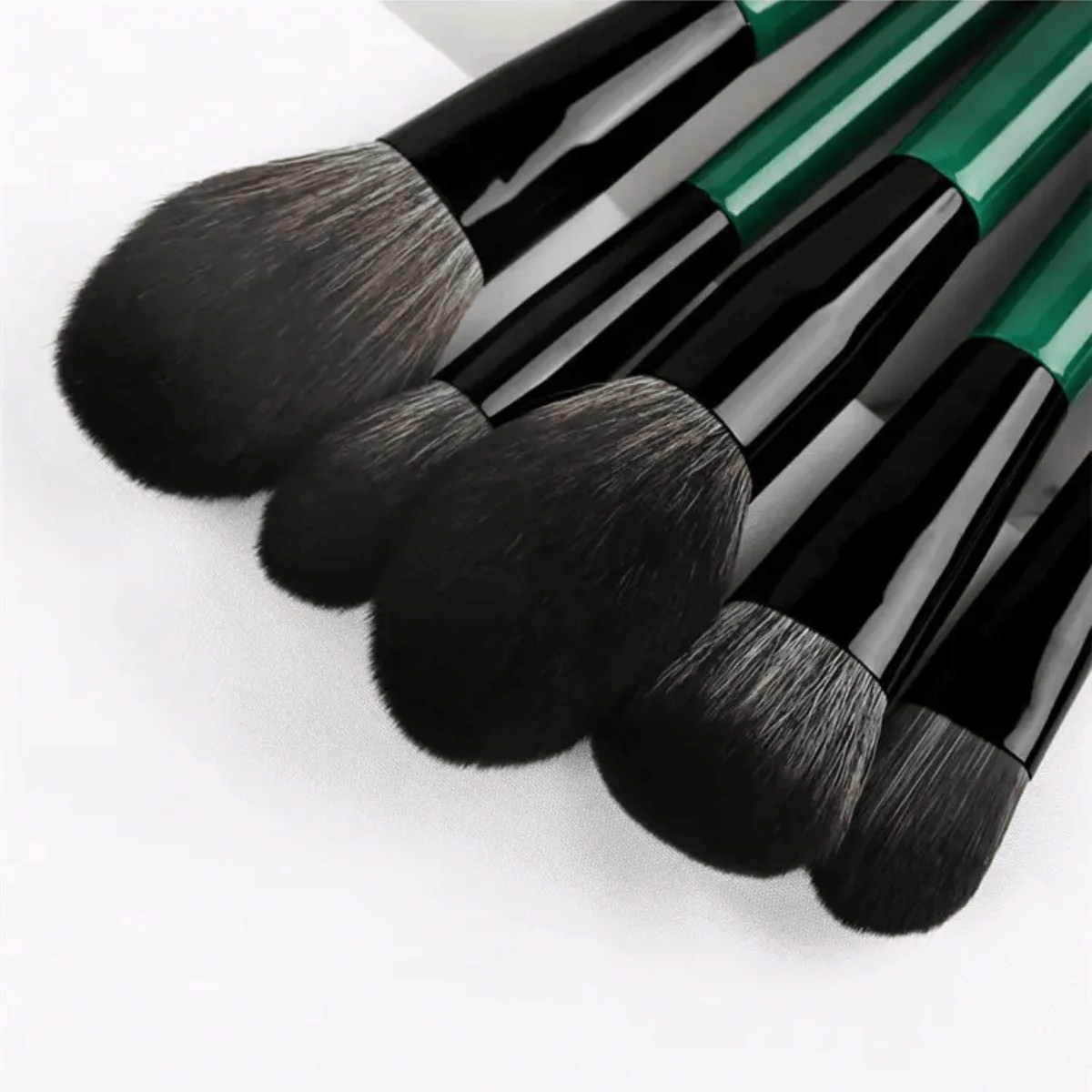 Belle&Rose™ Forest Green Brush Set - Glam Global UK